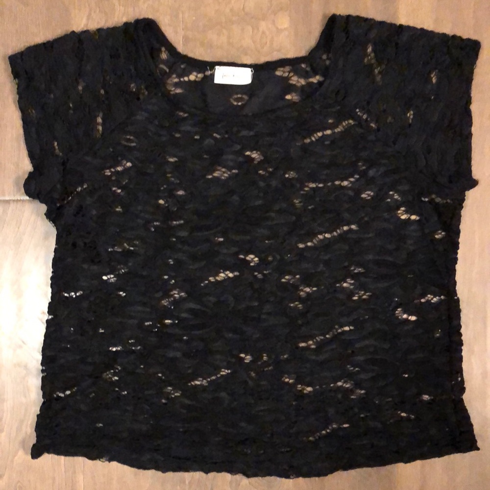 Free Kisses Lace knit top